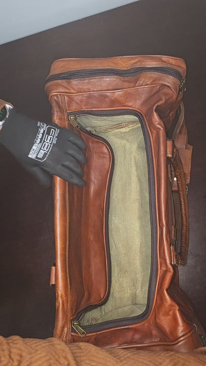 Everywhere Leather Duffle Bag